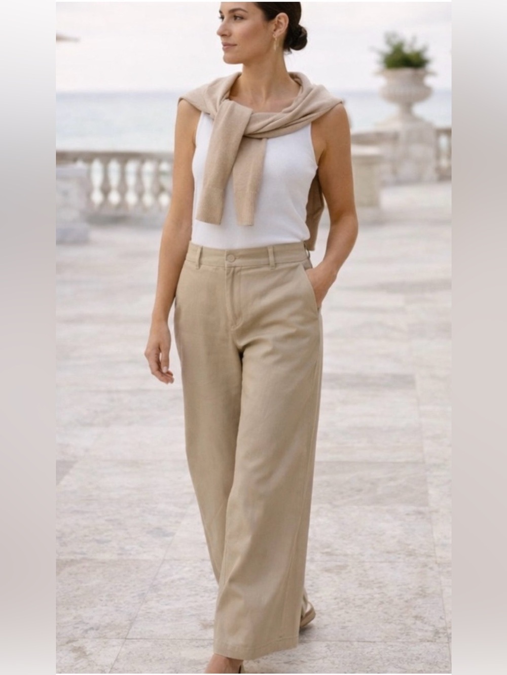 Ralph Lauren Women’s Light Khaki Chino Pants